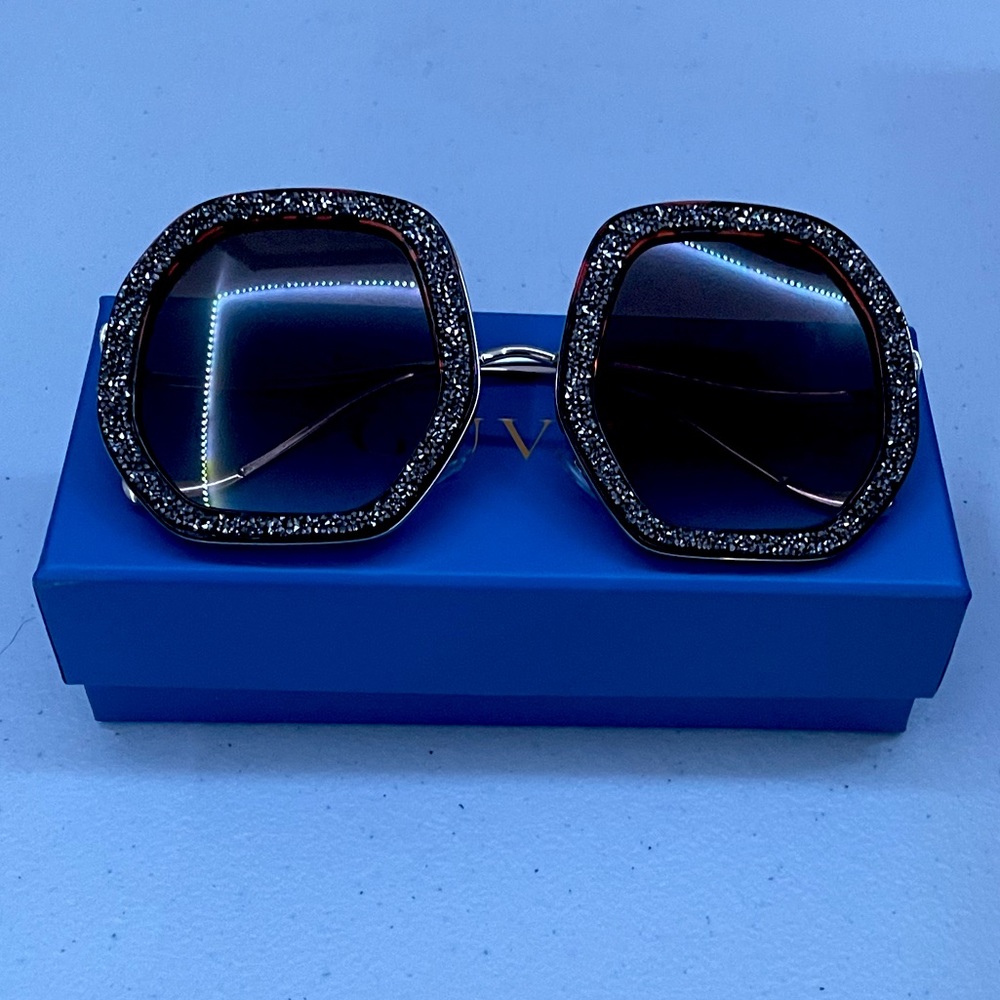Silver Shiny Sunglasses